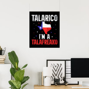 Ik ben een Talafreako James Talarico 2026 Texas Poster