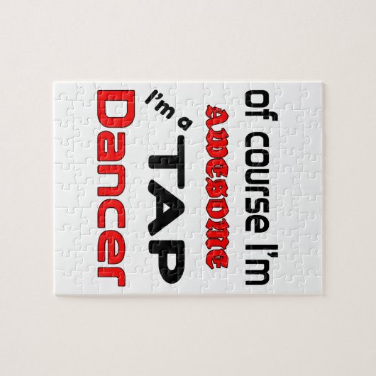 Ik ben een Tap Dancer Legpuzzel (Horizontaal)