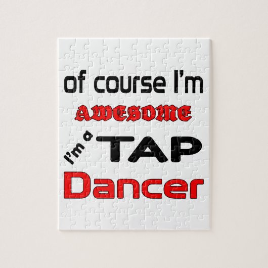 Ik ben een Tap Dancer Legpuzzel (Verticaal)