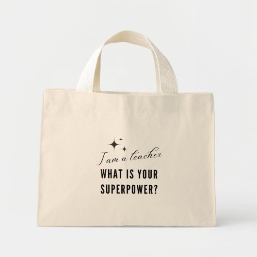 Ik ben een Tas van leerkrachten (Voorkant)