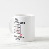 Ik ben een technicus die ik altijd een Mok van de  (Voorkant links)