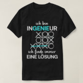 Ik ben een technicus die ik altijd een oplossing v t-shirt (Design voorkant)