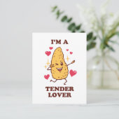 Ik ben een Tender Lover Briefkaart (Staand voorkant)