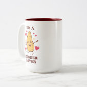 Ik ben een Tender Lover Tweekleurige Koffiemok (Voorkant links)