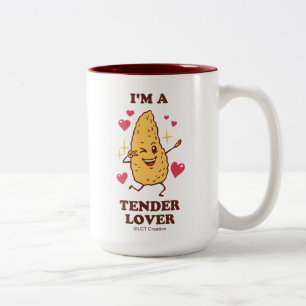 Ik ben een Tender Lover Tweekleurige Koffiemok