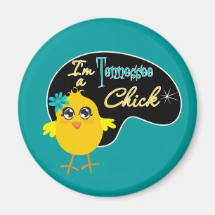 Ik ben een Tennessee Chick Magneet