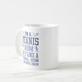Ik ben een Tennis mama Koffiemok (Voorkant links)