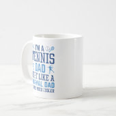Ik ben een Tennis-vader Koffiemok (Voorkant links)
