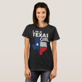 Ik ben een Texas Girl T-shirt (Voorkant volledig)