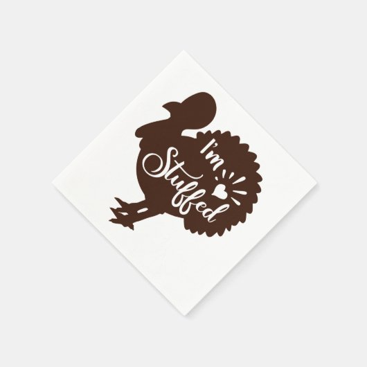 Ik ben een Thanksgiving van de grappige. Servetten (Hoek)