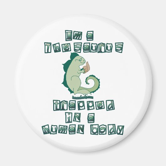 Ik ben een Thesaurus Magneet (Voorkant)