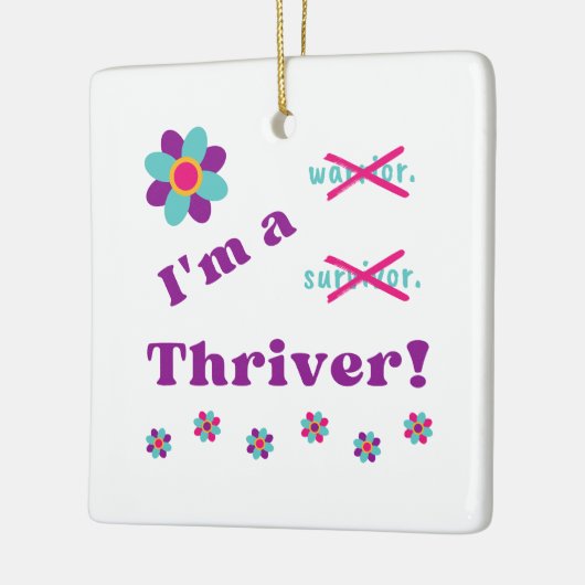 Ik ben een Thriver Ornament (Links)