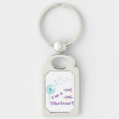 Ik ben een Thriver. Sleutelhanger (Voorkant)