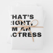 IK BEN EEN TOEGANG INPAKPAPIER VEL (In situ)