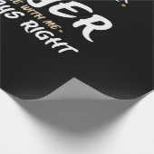 Ik ben een toekomstige advocaat cadeaupapier (Hoek)