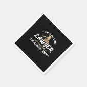 Ik ben een toekomstige advocaat servet (Hoek)