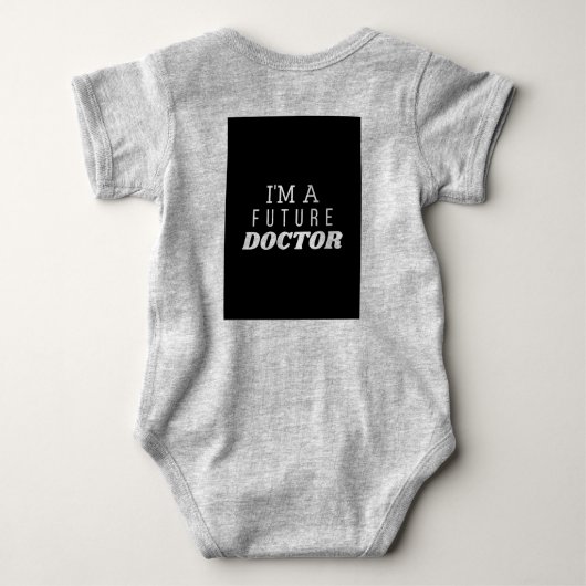 Ik ben een toekomstige dokter romper (Achterkant)