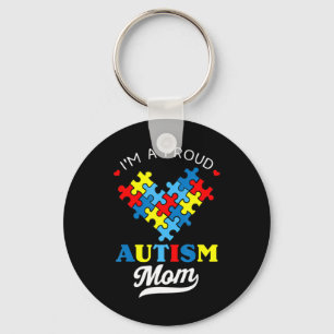 Ik ben een trots autisme mama - Ideaal voor moeder Sleutelhanger