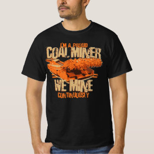 IK BEN EEN TROTS KOLENMINEUR T-SHIRT