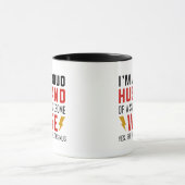 Ik ben een trots man van een superGeweldige vrouw Mok (Midden)