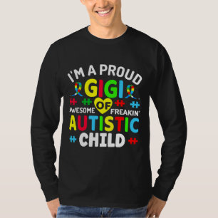 Ik ben een trots meisje van Autistic Child Autism  T-shirt
