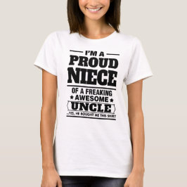 Ik ben een trots nicht van een Geweldige oom. T-shirt