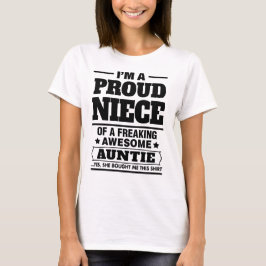 Ik ben een trots nicht van een Geweldige tante. T-shirt