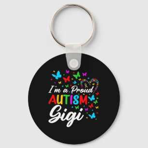 Ik ben een trotse Autisme Gigi Autisme Bewustzijn  Sleutelhanger