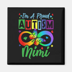 Ik ben een trotse autisme Mimi vlinders autisme be Magneet