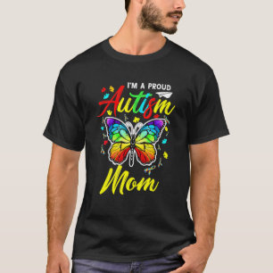 Ik ben een trotse autisme-moeder Autisme bewustzij T-shirt