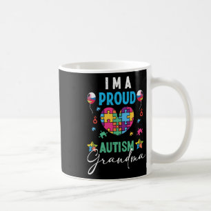 Ik ben een trotse autisme-oma vrouwen meisjes auti koffiemok