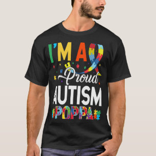 Ik ben een trotse autisme papa die overeenkomt met t-shirt
