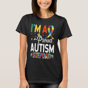 Ik ben een trotse autisme-stiefvader die overeenko t-shirt