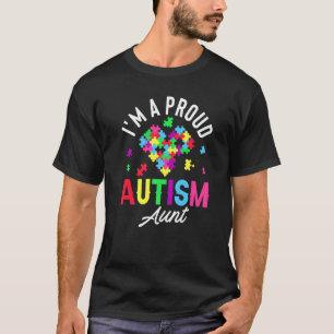 Ik ben een trotse autisme tante familie matching a t-shirt