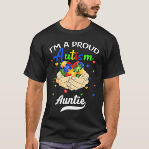 Ik ben een trotse autisme-tante, nichtje met autis t-shirt