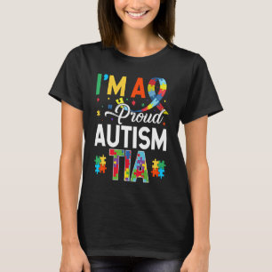 Ik ben een trotse autisme-tante, overeenkomend met t-shirt