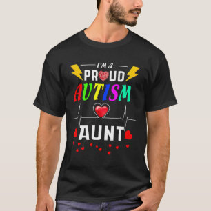Ik ben een trotse autisme-tante t-shirt