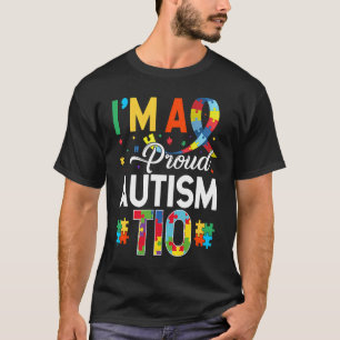 Ik ben een trotse autisme Tio die overeenkomt met T-shirt