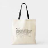 Ik ben een trotse Kahu (huisdier ouder) - Voordele Tote Bag (Achterkant)