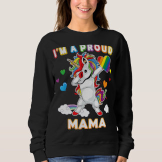 Ik ben een trotse LGBT Gay Mama Pride Dabbing Eenh Trui