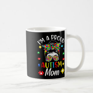 Ik ben een trotse moeder Autisme Bewustzijn Onders Koffiemok
