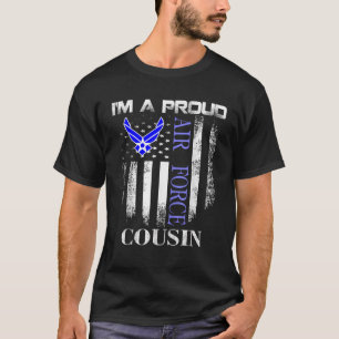 Ik ben een trotse neef van de luchtmacht met Amer T-shirt
