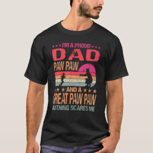 Ik ben een trotse papa poot en een geweldige poot t-shirt