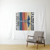 Ik ben een trotse vader van een Geweldige Micu Wandkleed (In Situ (horizontaal))