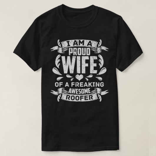 Ik ben een trotse vrouw van een geweldige dakbedek t-shirt (Design voorkant)