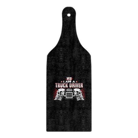 Ik ben een Trucker Snijplank (Voorkant)