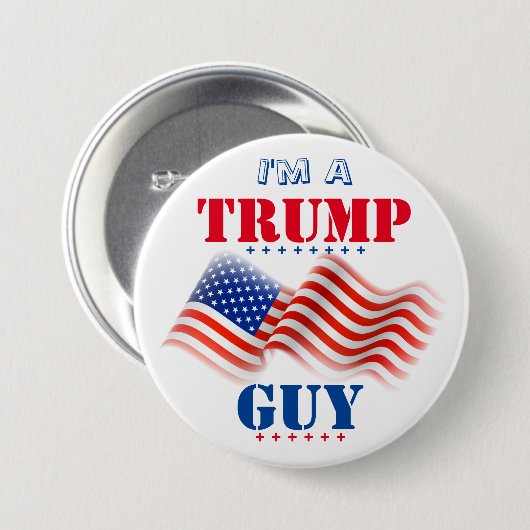 Ik ben een Trump Guy - Button (Voorkant /achterkant)