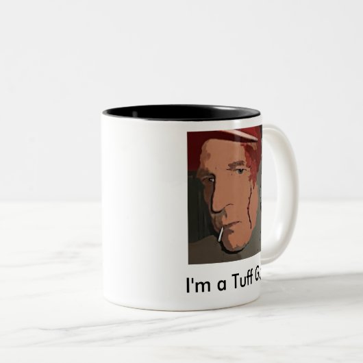 Ik ben een Tuff Guy logo mok (Voorkant rechts)