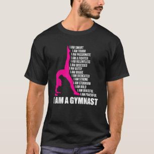 Ik ben een turnster Fun Handstand Turnen Cadeau T-shirt
