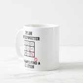 Ik ben een underwriter die ik altijd een oplossing koffiemok (Voorkant links)